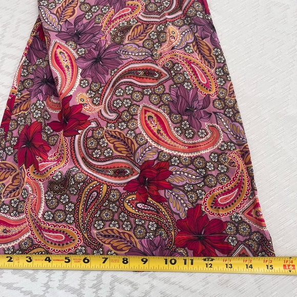 Johnny Was Silk Lioness Easy Pull on Pants Elastic Waist Size XL - Picture 9 of 10